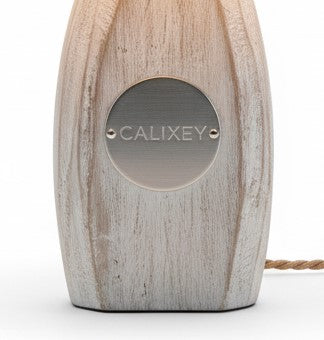 Calixey Coastal Farmhouse Linen Shade Table Lamp