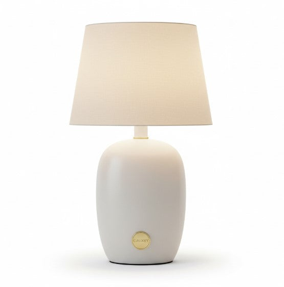 Calixey Modern Ceramic Bedside Table Lamp