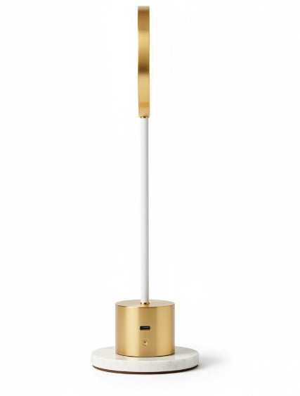 Calixey Modern Gold LED Bedside Table Lamp